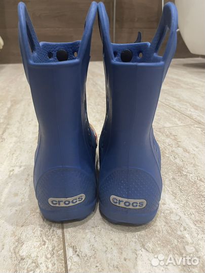 Резиновые сапоги crocs c9