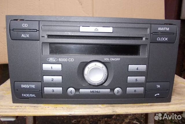 Как снять магнитола 6000 cd