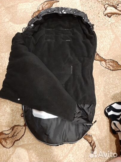 Зимний конверт в коляску