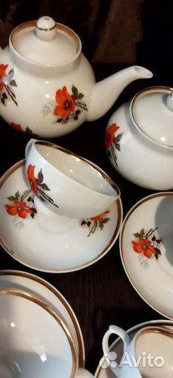 Чайный сервиз СССР дулево