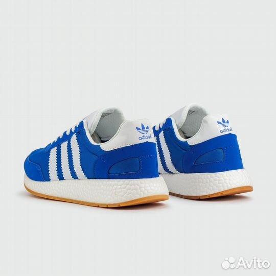 Кроссовки Adidas Iniki Runner Boost Blue White (арт. 25197)