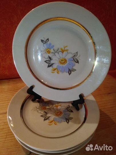 Тарелки пирожковые Дулево, Вербилки СССР