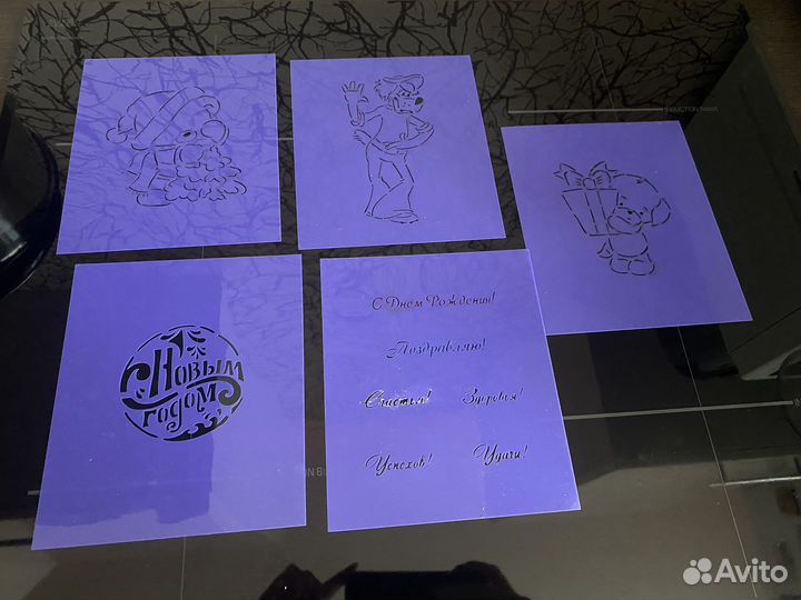 Трафареты для пряников