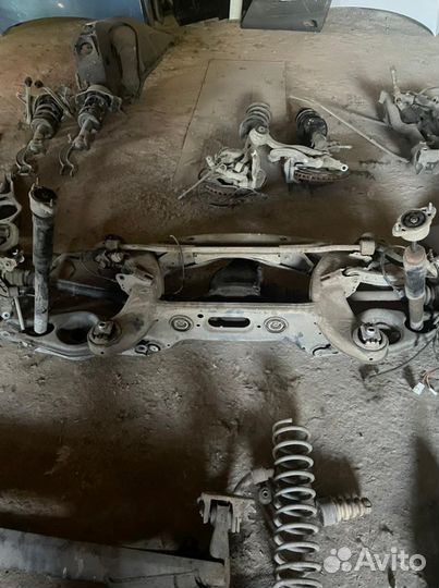 Ходовка задняя mercedes w204