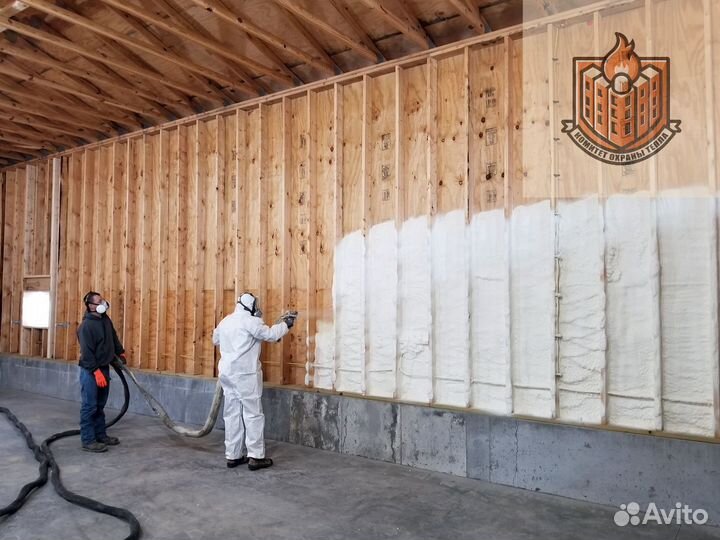 Утепление пенополиуретаном ППУ