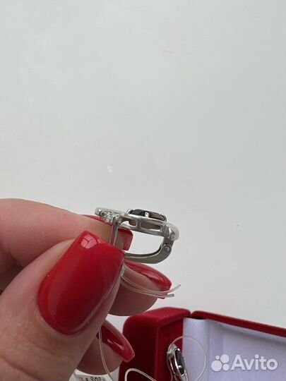 Серьги серебро 925