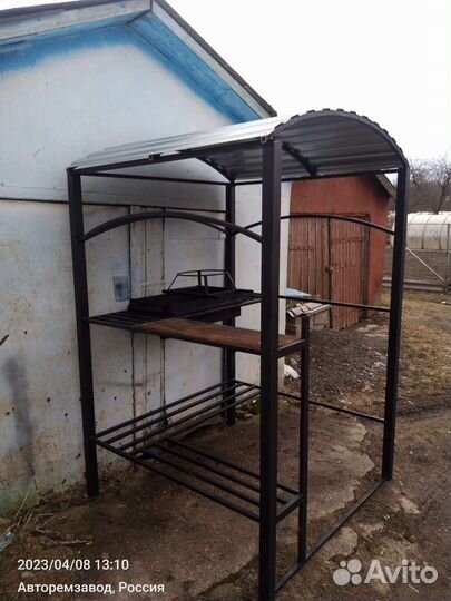 Мангал.с крышей