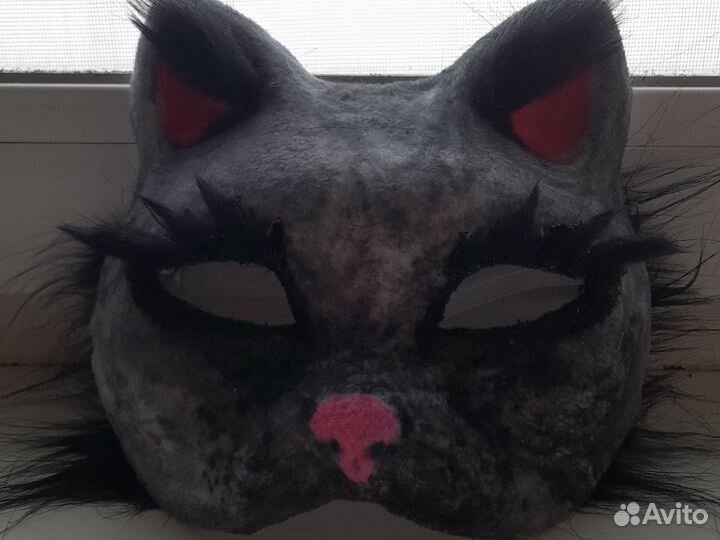 Маска кошка крашиха для квадробики