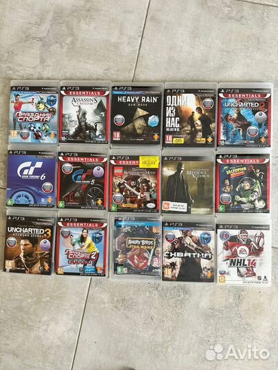 Диски на PSP3