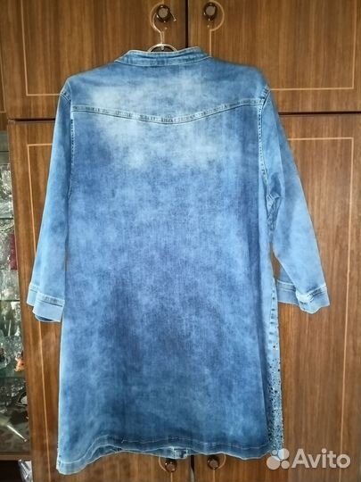 Джинсовая куртка женская