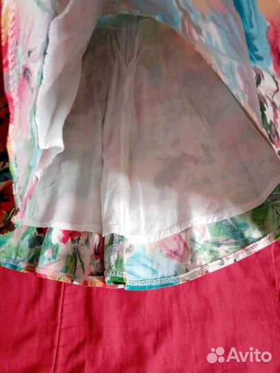 Платье Х/Б на возраст 5-6 лет