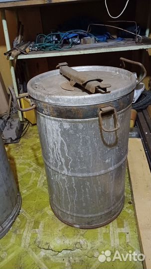 Фляга алюминиевая бу 40л