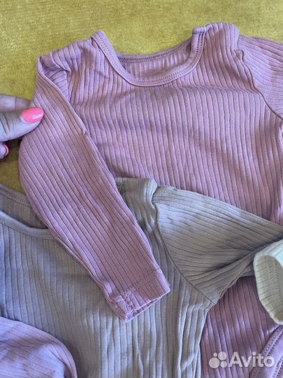 Боди в рубчик hm