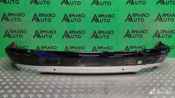 Юбка бампера задняя Volvo Xc90 2 2014-Нв