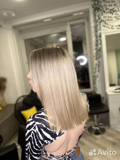 Сложное окрашивание волос