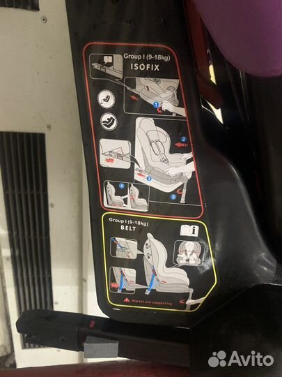 Детское автокресло isofix