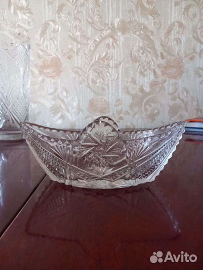 Ваза хрустальная СССР