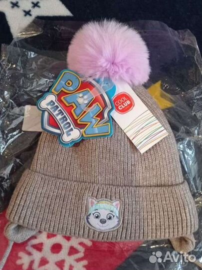 Шапка зимняя для девочки