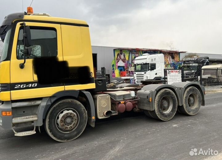 Pазбираем грузовик Mercedes-Benz Actros MPI 1996-2