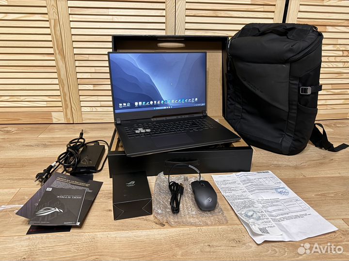 Игровой ноутбук asus ROG strix g17