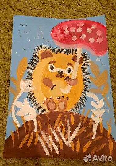 Рисунки детской рукой