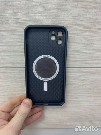 Чехол стеклянный Magsafe iPhone 11 ProMax