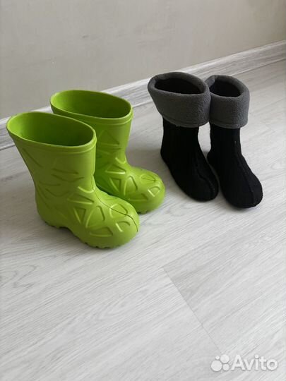 Резиновые сапоги эва Kaury 23-24р