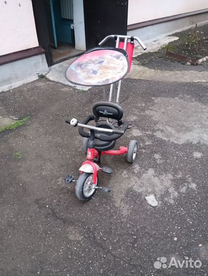 Детский трехколесный велосипед бу
