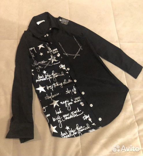 Рубашка на 10-11 лет