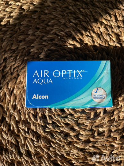 Линзы контактные air optix aqua 6 шт -2.00; -1.50