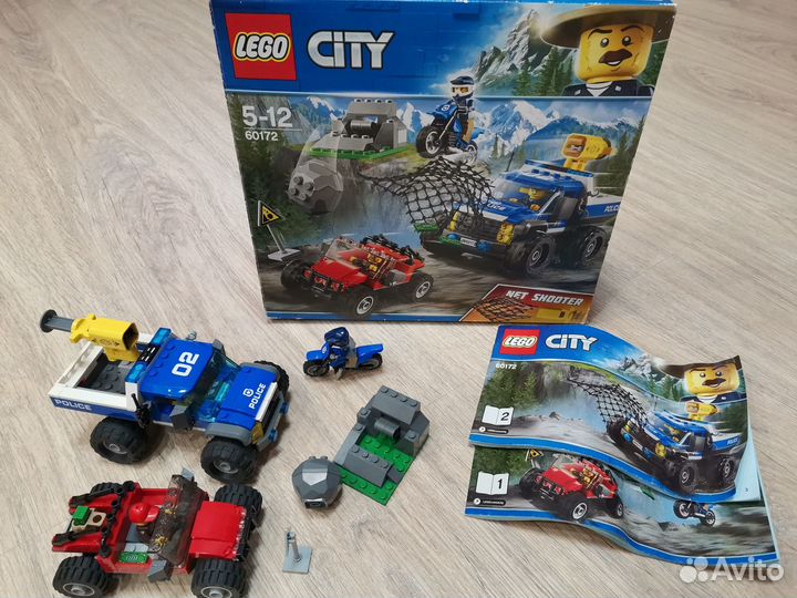 Lego City 60172 Погоня по грунтовой дороге
