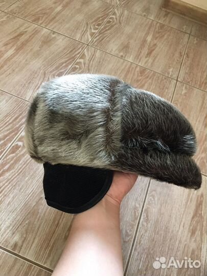 Меховая мужская кепка шапка