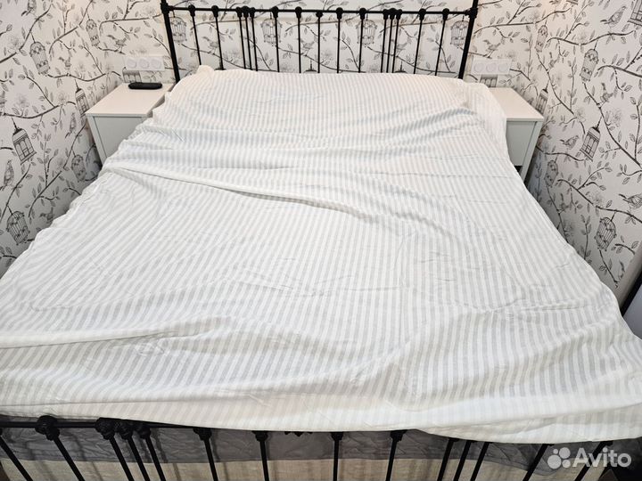 Простынь на резинке 22020030 Спартекс Белая