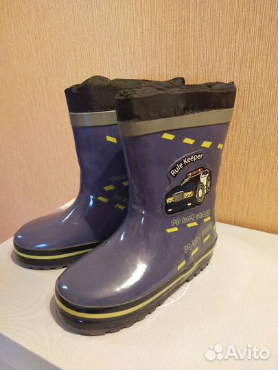 Детские резиновые сапоги 23 размер
