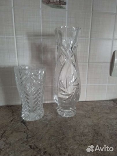 Ваза хрустальная СССР