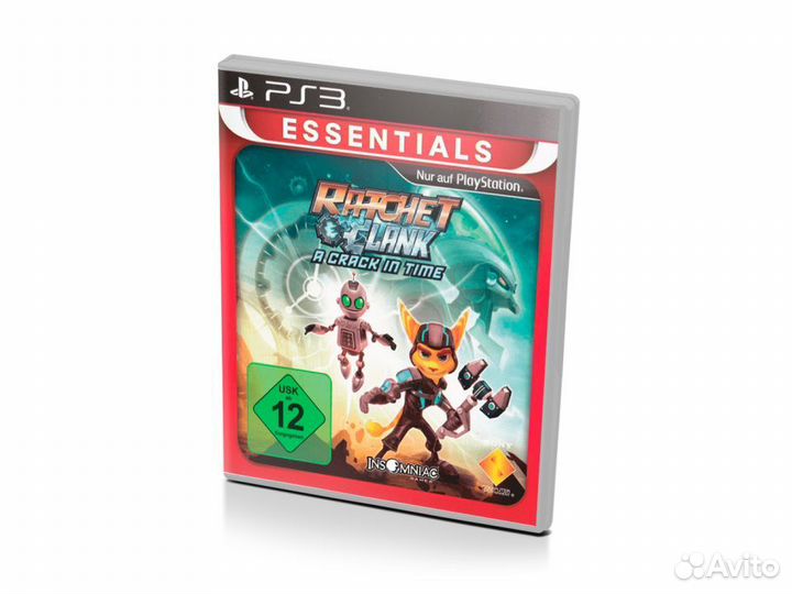 Ratchet Clank A crack in time Essentials, б/у PS3