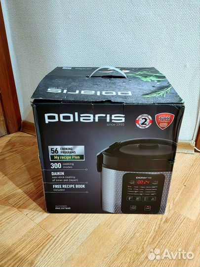 Новая Мультиварка Polaris PMC 0578AD, 5 л