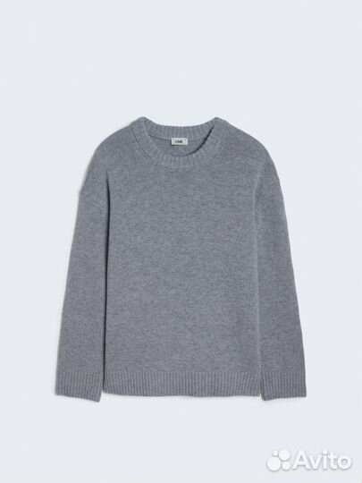 Свитер из шерсти и кашемира lime M новый