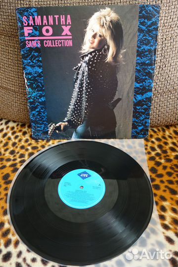 LP - Samantha Fox – Sam's Collection Jive Japan