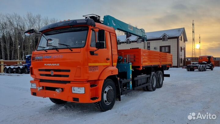 КамАЗ 65115 с КМУ, 2023