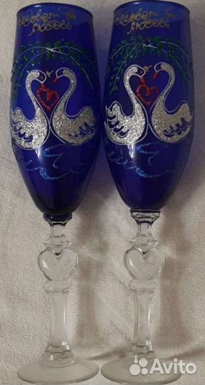 Свадебные фужеры