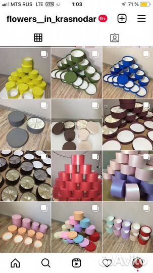 Коробка круглая