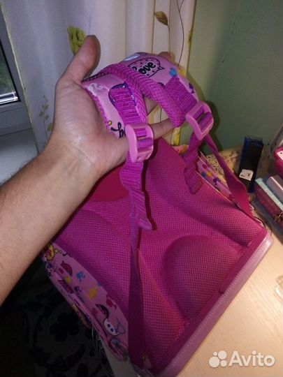 Ранец для девочки Barbie розовый