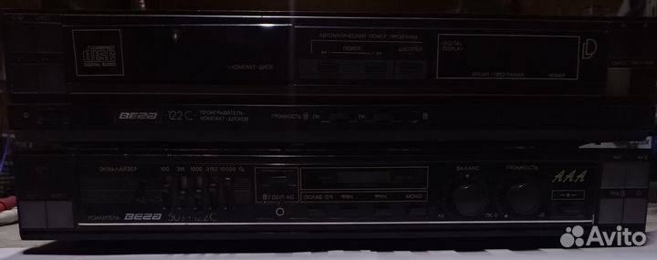 Усилитель и сд Вега 122