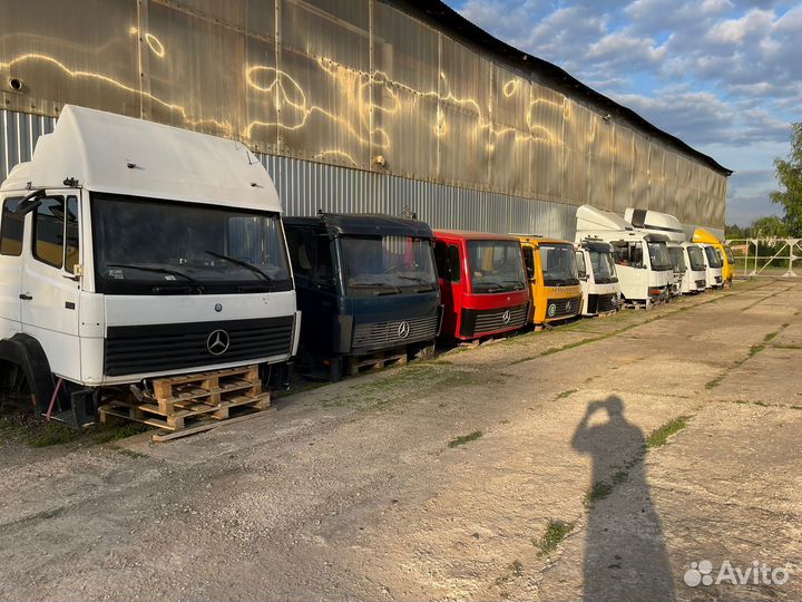 Кабина мерседес 814,817,1120,1320 со спалкой