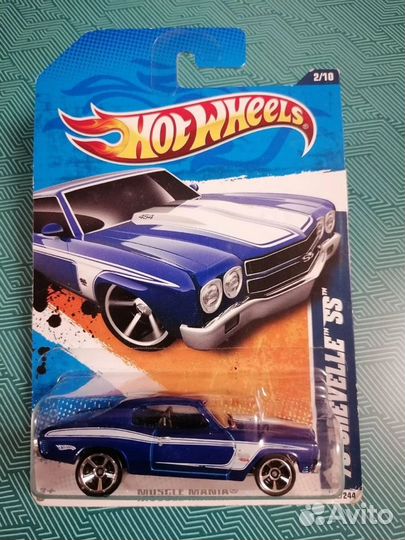 Hot wheels 70 chevelle ss