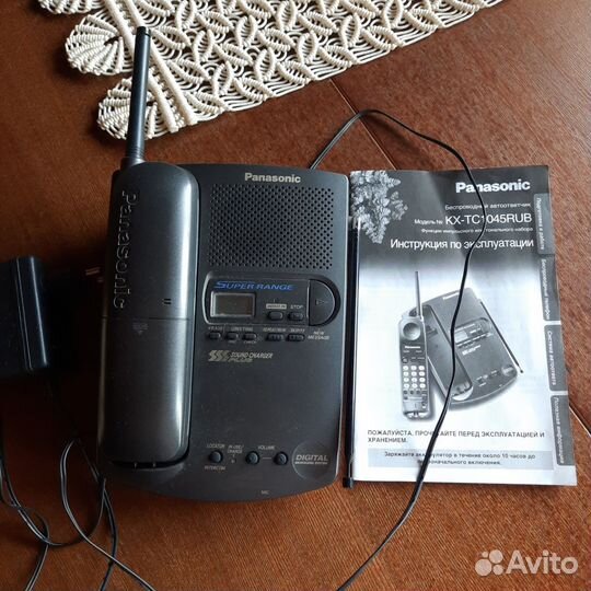 Радиотелефон Panasonic KX-TC1045RUB