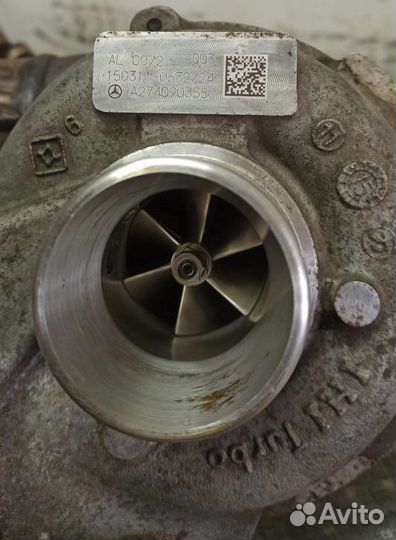Турбина Мерседес с250 2015 года