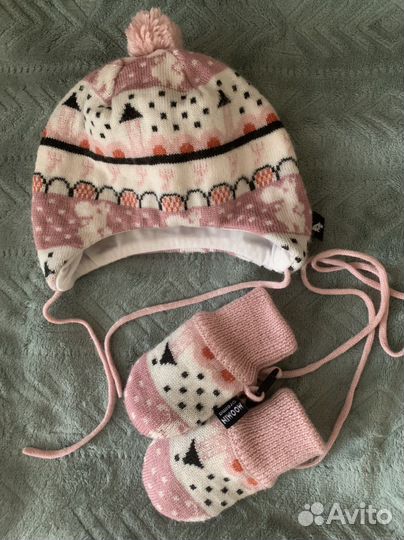 Комплект шапка, варежки Reima