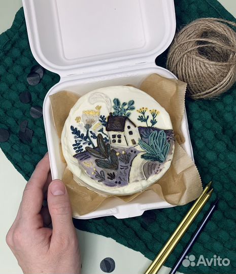 Бенто торт и торты в стакане